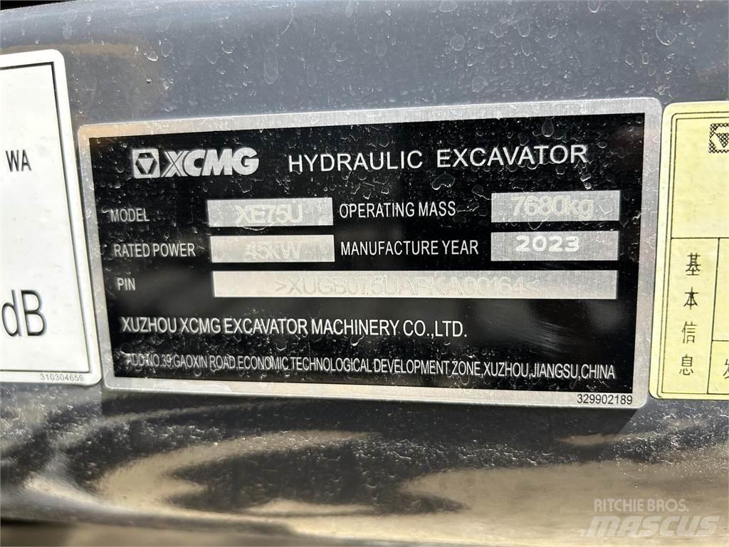 XCMG XE75U Гусеничні екскаватори