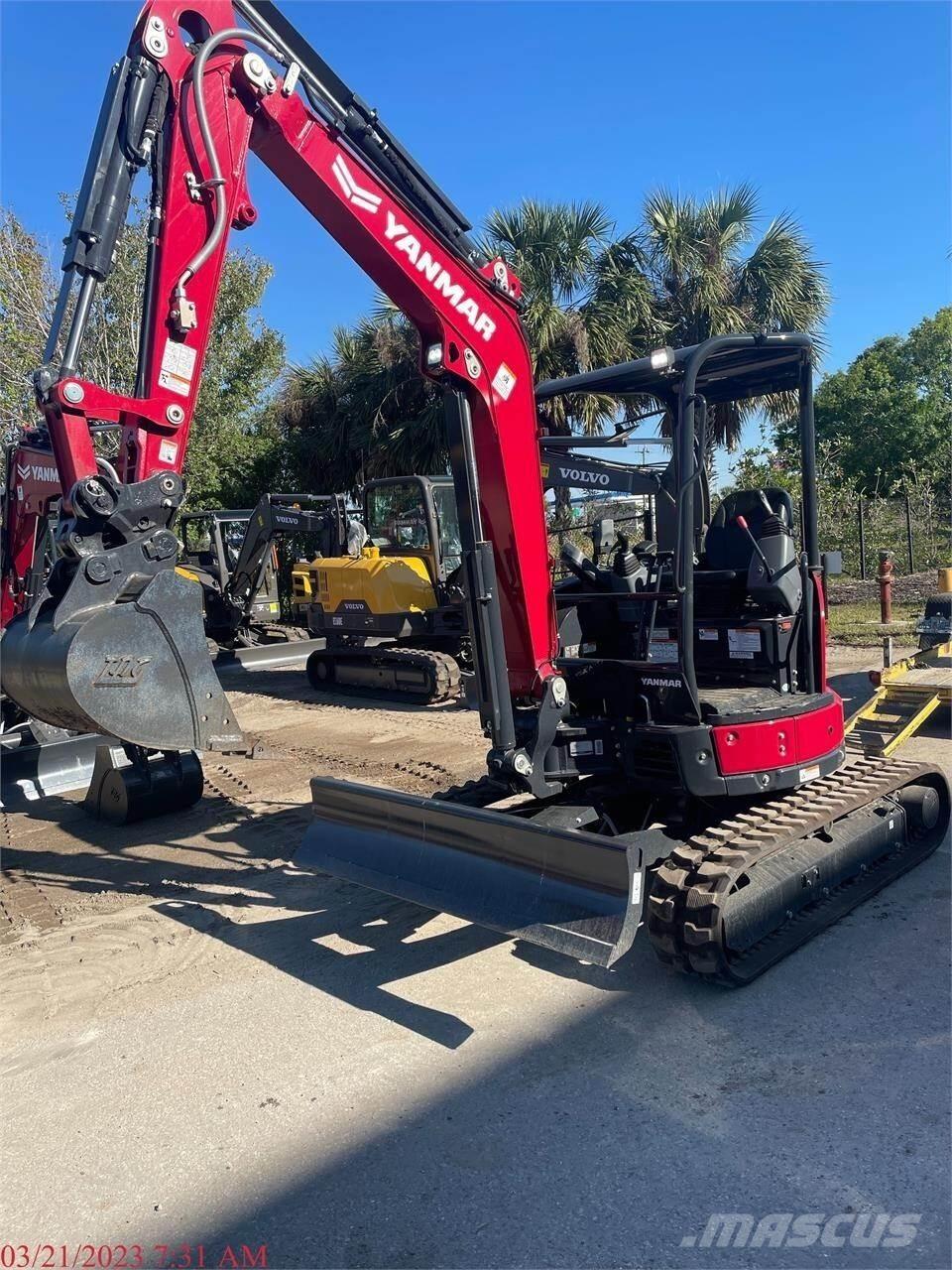 Yanmar VIO35-6A Міні-екскаватори < 7т