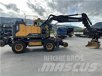 Volvo EW 160 E Колісні екскаватори