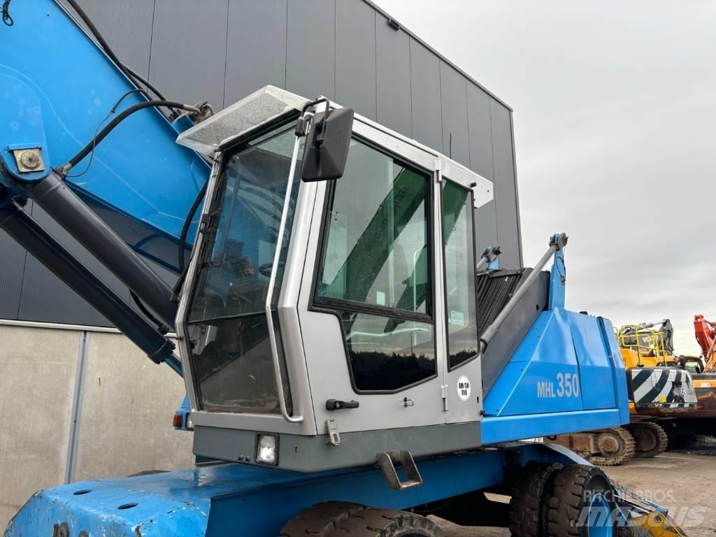 Fuchs MHL350  --  MHL 350 Перевантажувачі металобрухту/промислові навантажувачі