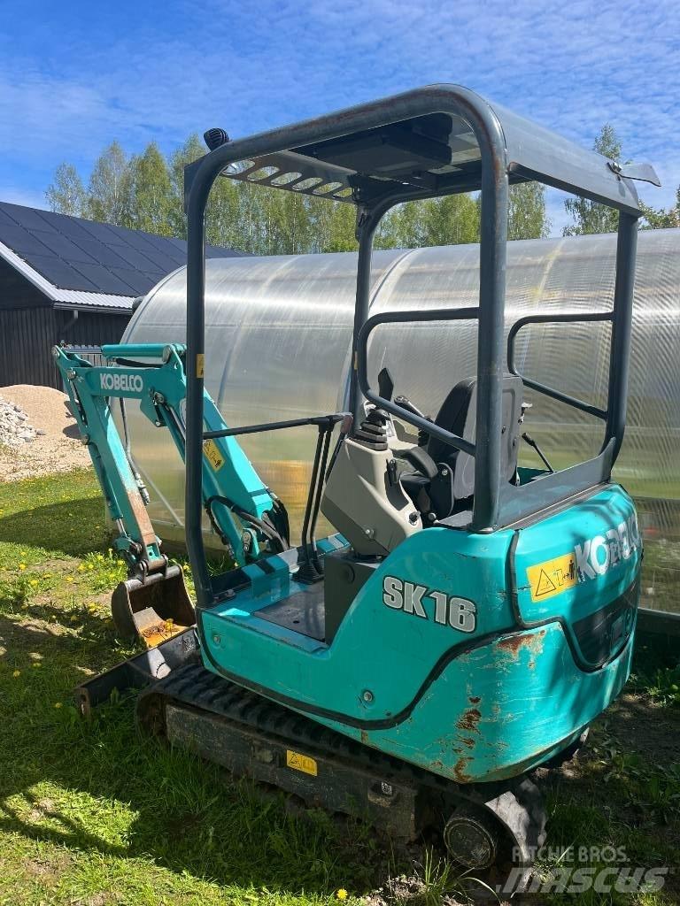 Kobelco SK 16 Міні-екскаватори < 7т