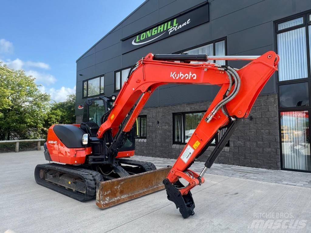 Kubota KX 080-4 Середні екскаватори 7т. - 12т.