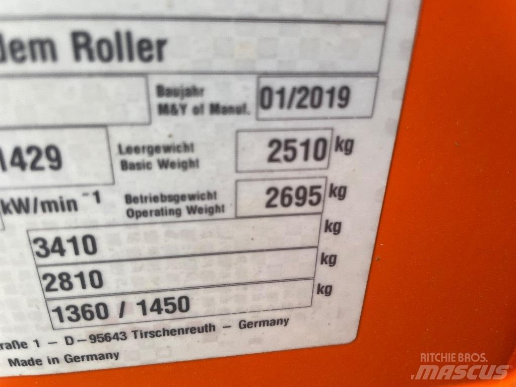 Hamm HD 12 Котки тротуарні