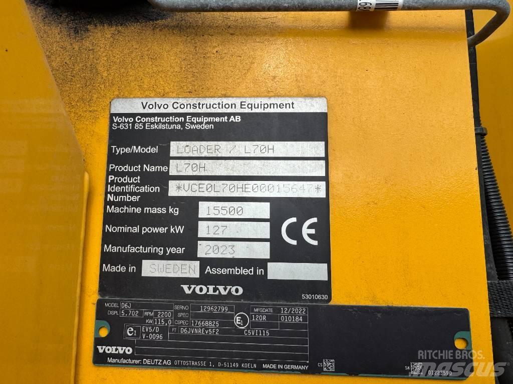 Volvo L 70 H Фронтальні навантажувачі