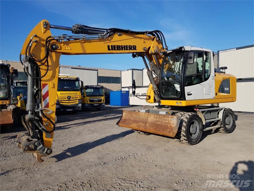 Liebherr A918 Колісні екскаватори