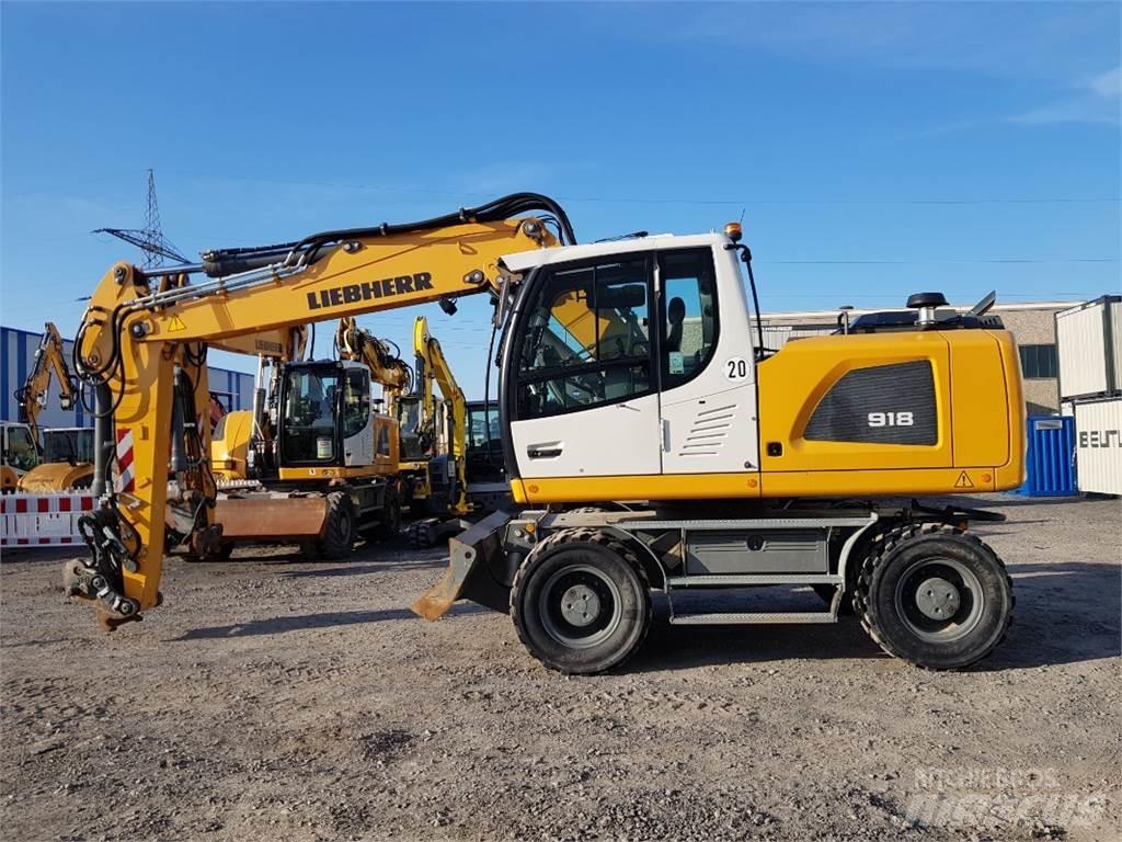 Liebherr A918 Колісні екскаватори
