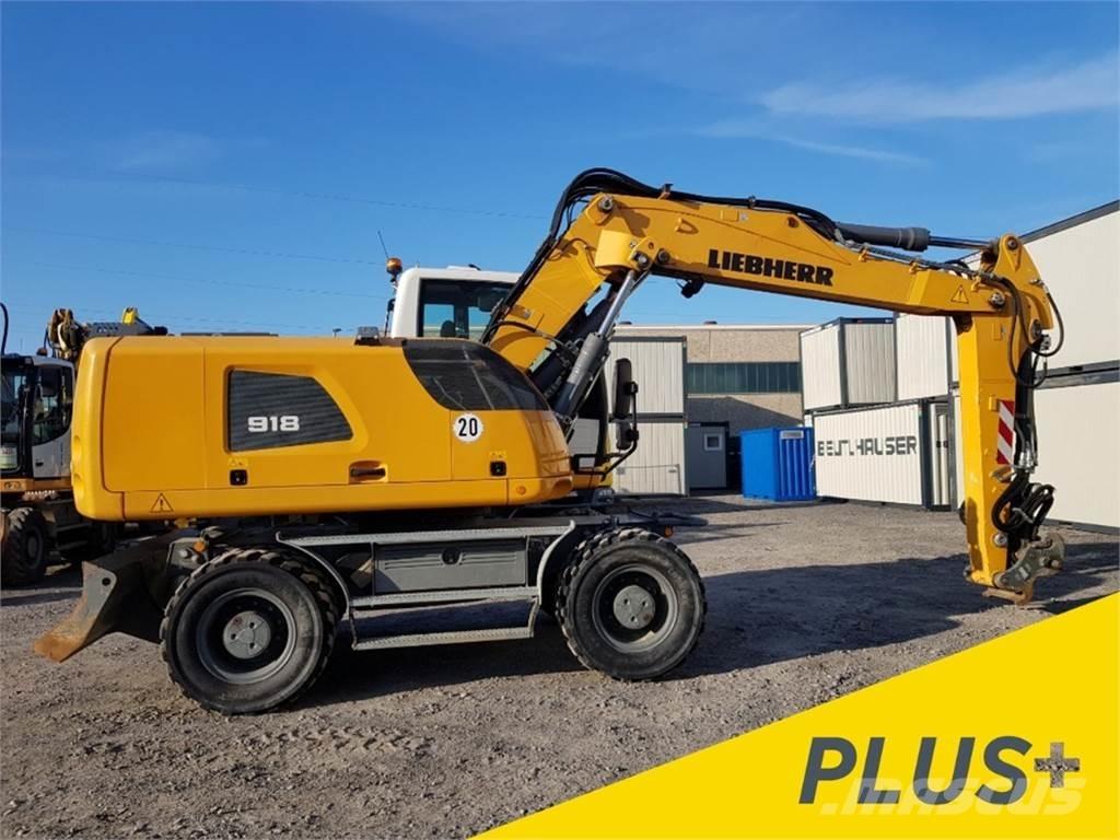 Liebherr A918 Колісні екскаватори