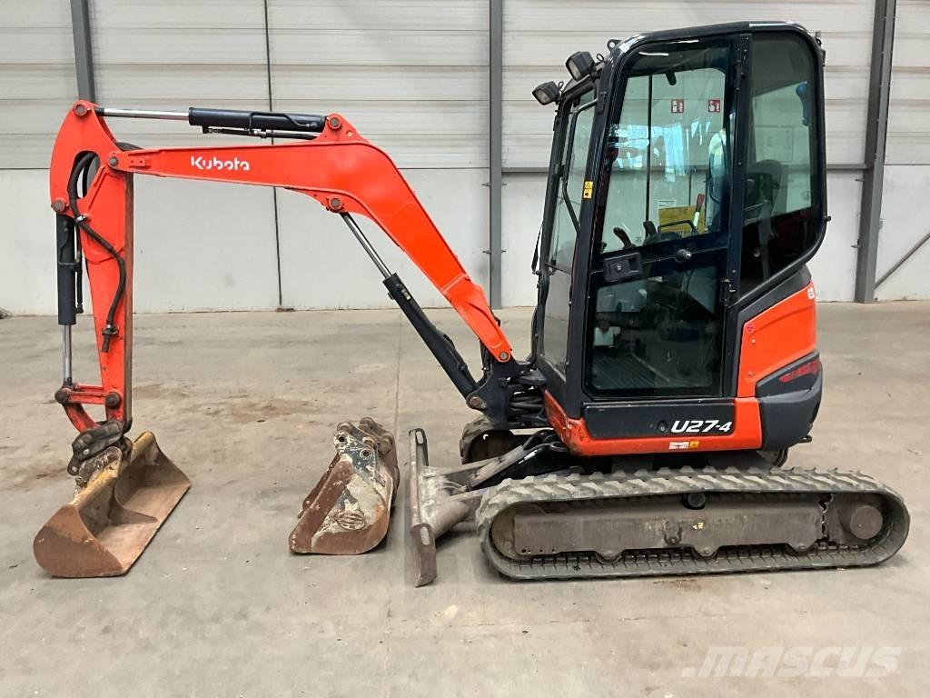 Kubota U 27-4 Міні-екскаватори < 7т