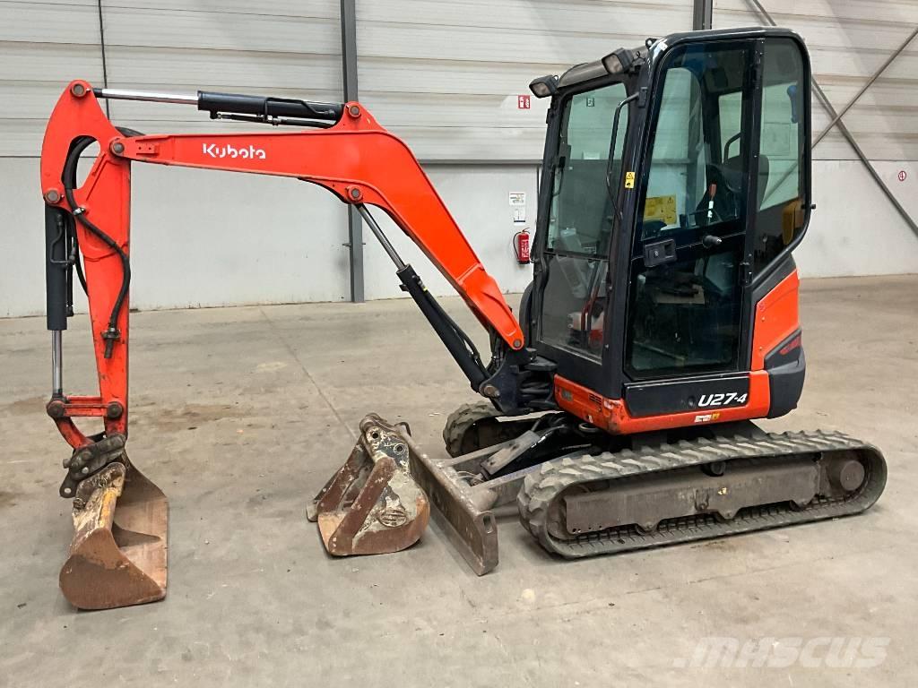 Kubota U 27-4 Міні-екскаватори < 7т
