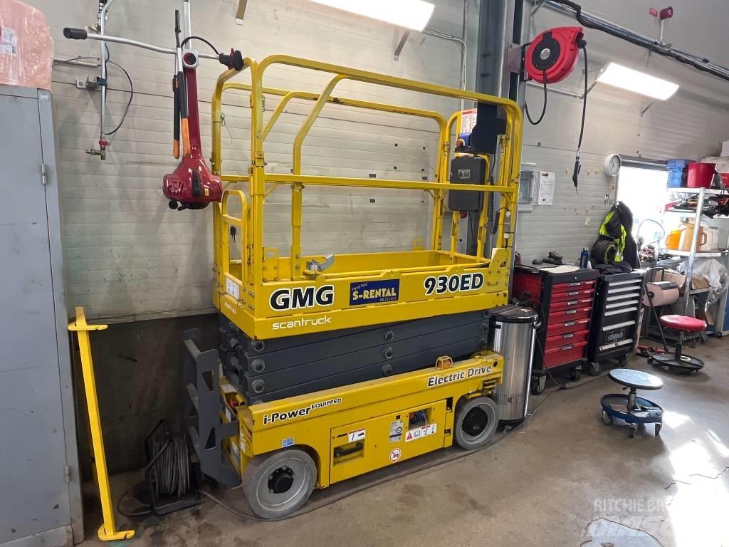 Saxlift GMG 930 ED, Підйомники-ножиці