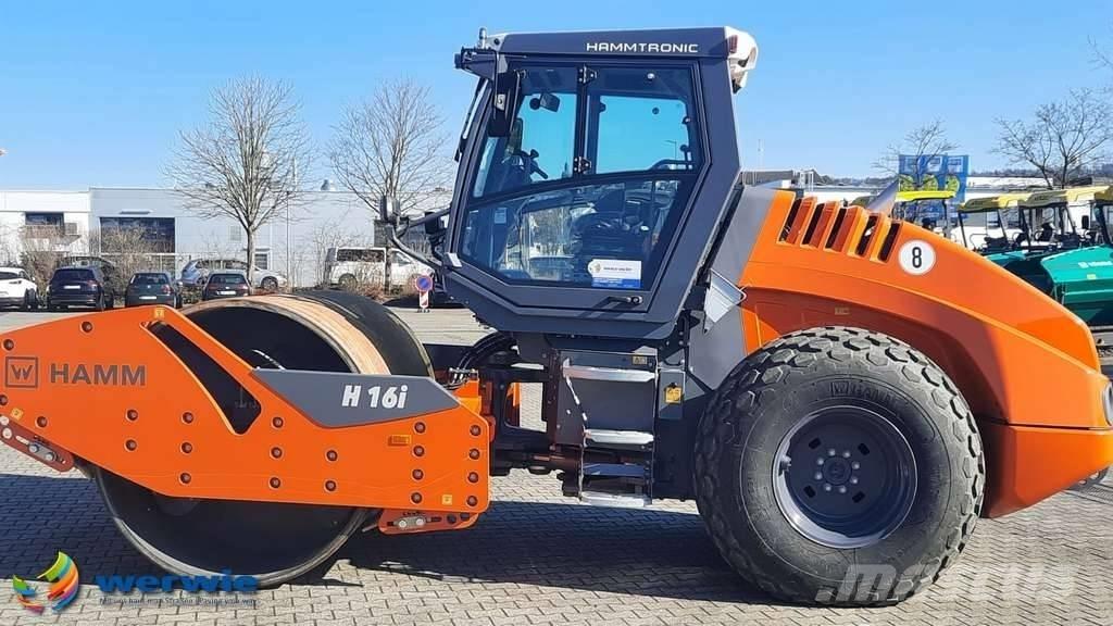 Hamm H 16 i Ущільнювачі грунту