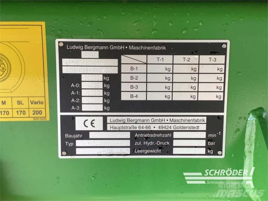 Bergmann HTW 45 S Причепи перевантажувачі зерна