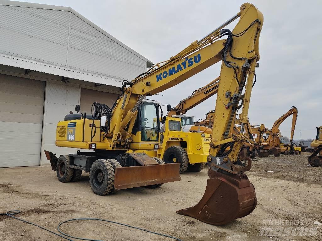 Komatsu PW 180-7EO Колісні екскаватори