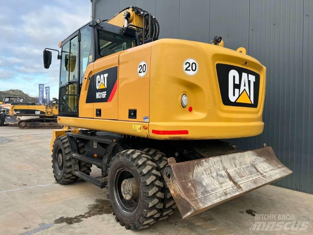 CAT M316F Колісні екскаватори