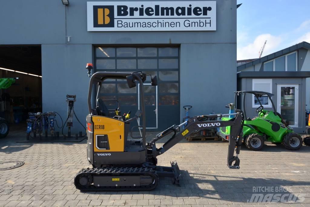 Volvo ECR18 electric Міні-екскаватори < 7т