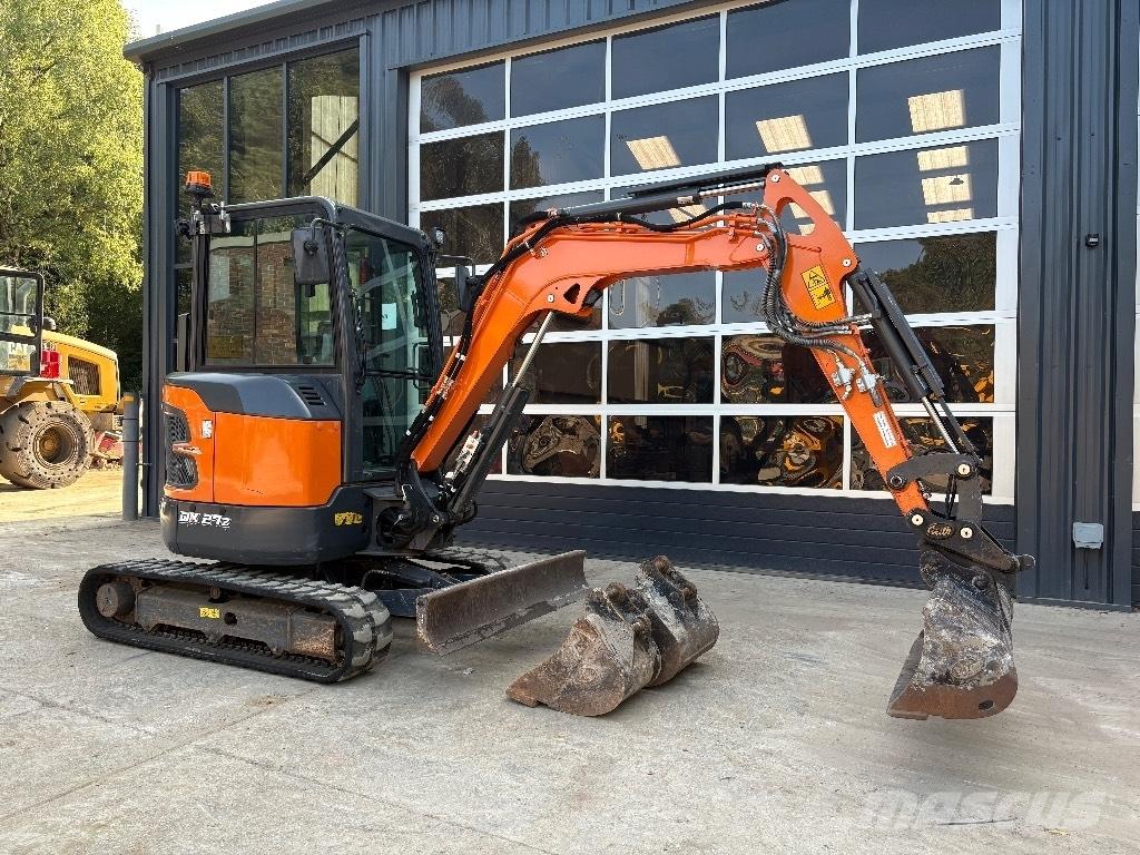 Doosan DX 27 Z Міні-екскаватори < 7т