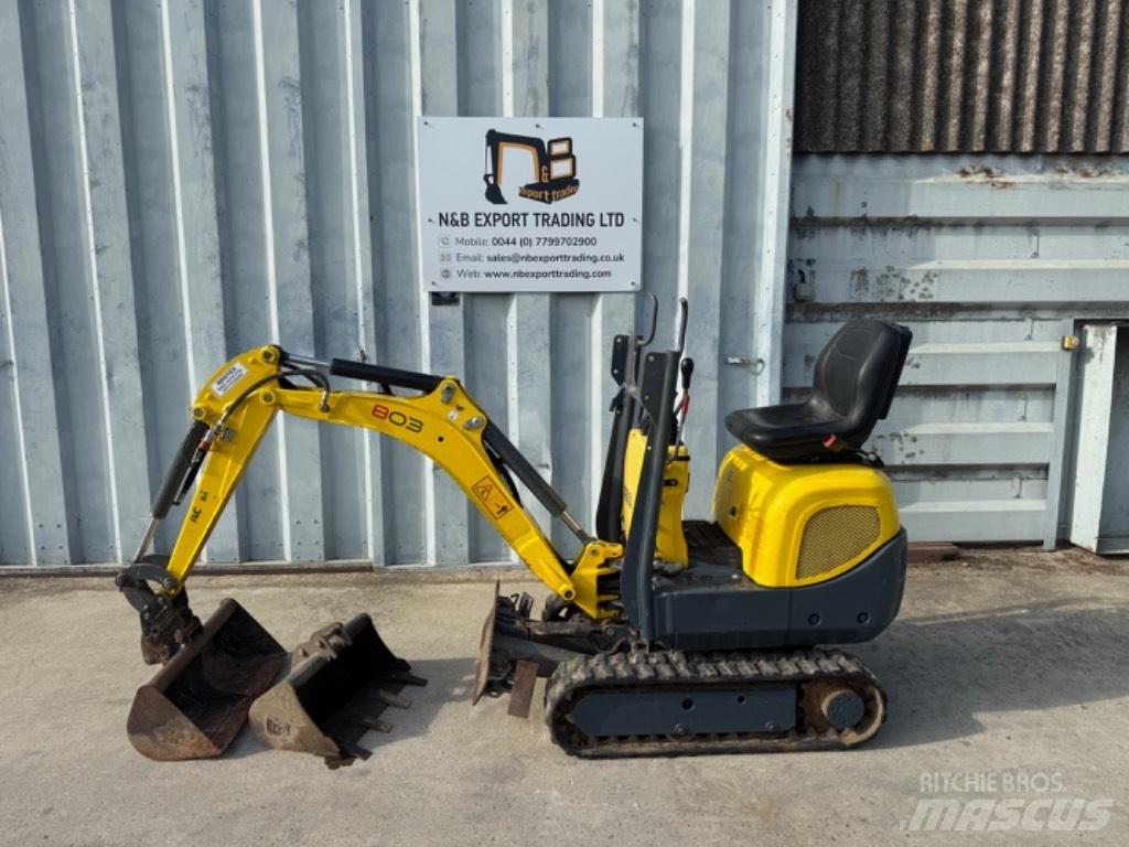 Wacker Neuson 803 Міні-екскаватори < 7т