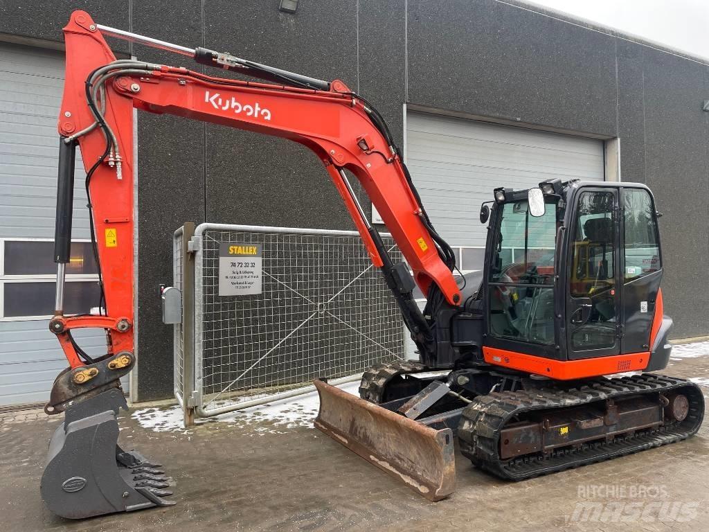 Kubota KX080-4a Середні екскаватори 7т. - 12т.