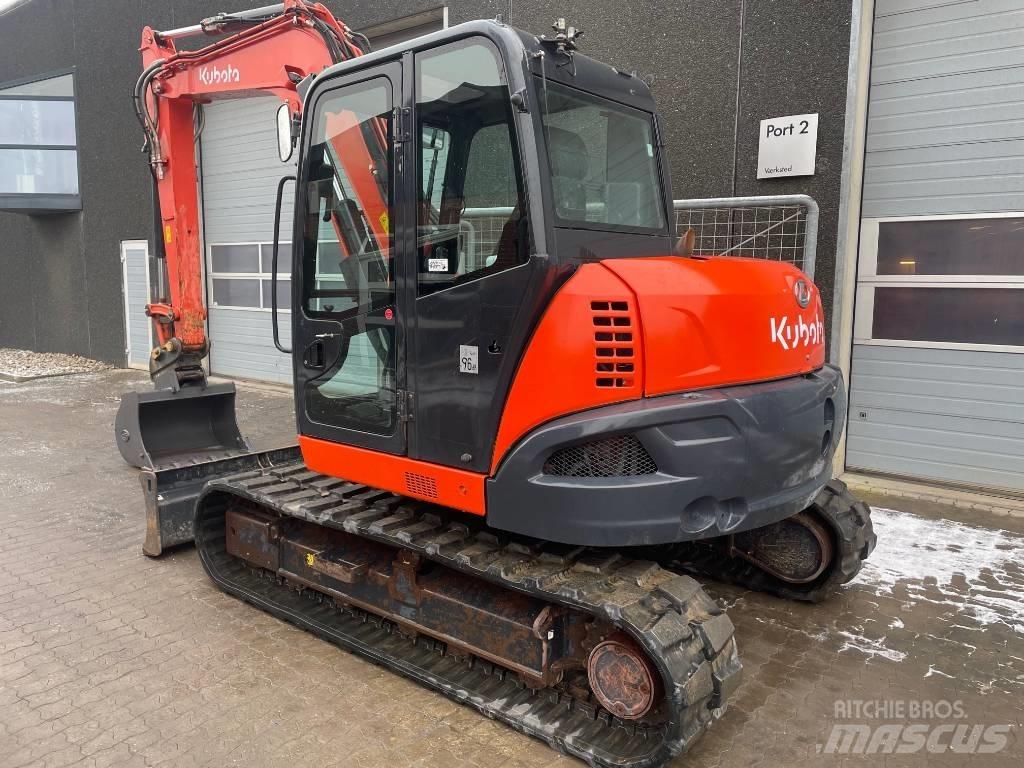 Kubota KX080-4a Середні екскаватори 7т. - 12т.