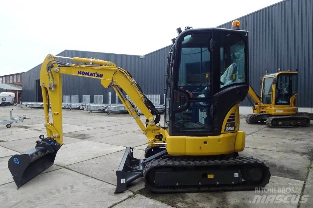 Komatsu PC26MR Гусеничні екскаватори