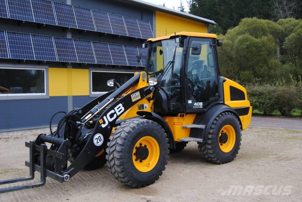 JCB 409 Фронтальні навантажувачі