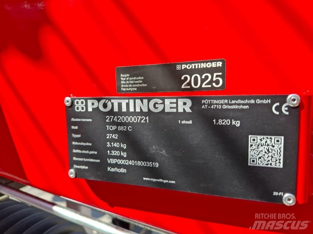 Pöttinger TOP 882C Рядкові жатки