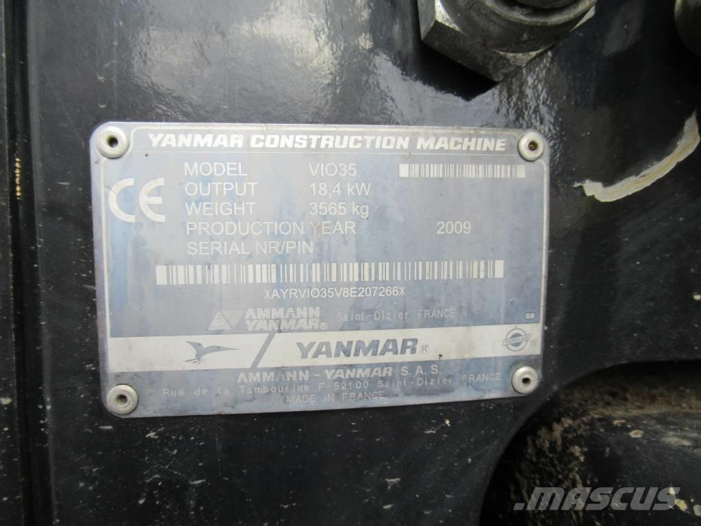 Yanmar VIO 35 Міні-екскаватори < 7т
