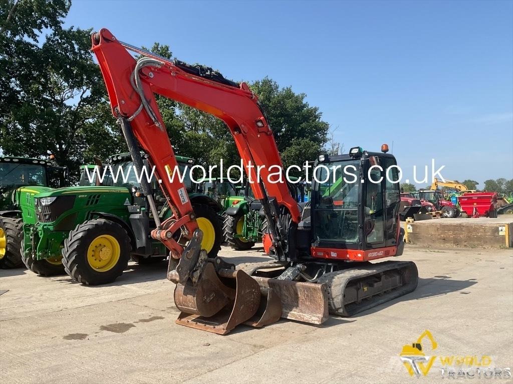 Kubota KX 080-4 Середні екскаватори 7т. - 12т.