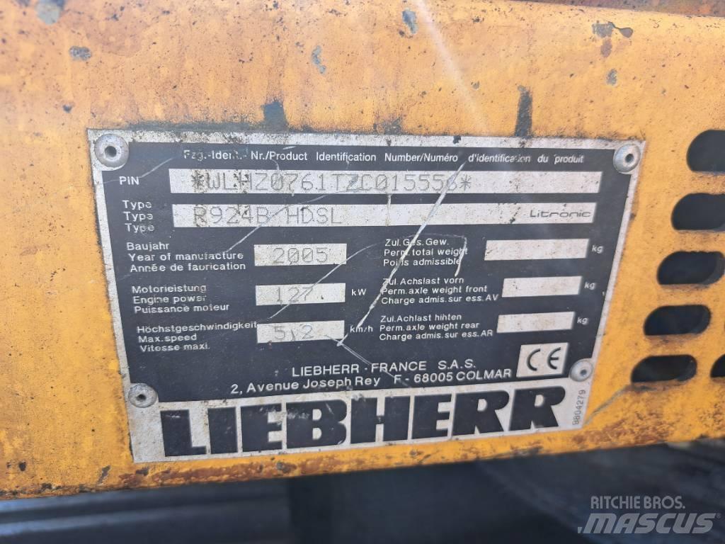 Liebherr R924B HDSL Гусеничні екскаватори