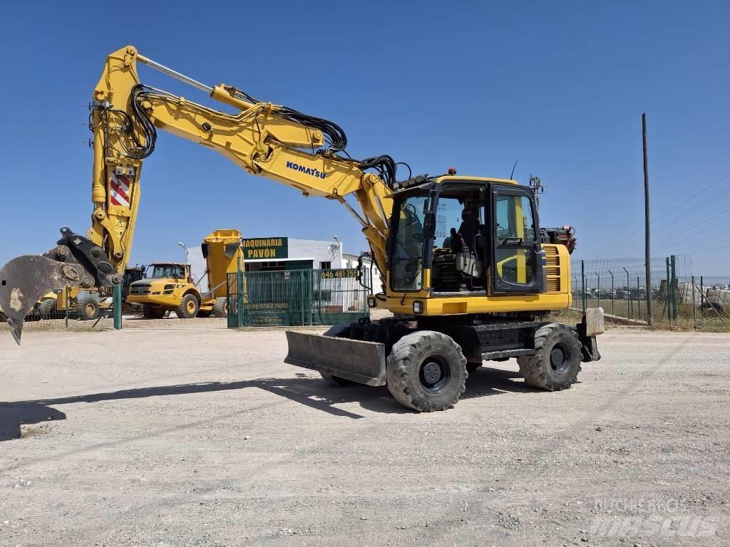 Komatsu PW 148-8 Колісні екскаватори