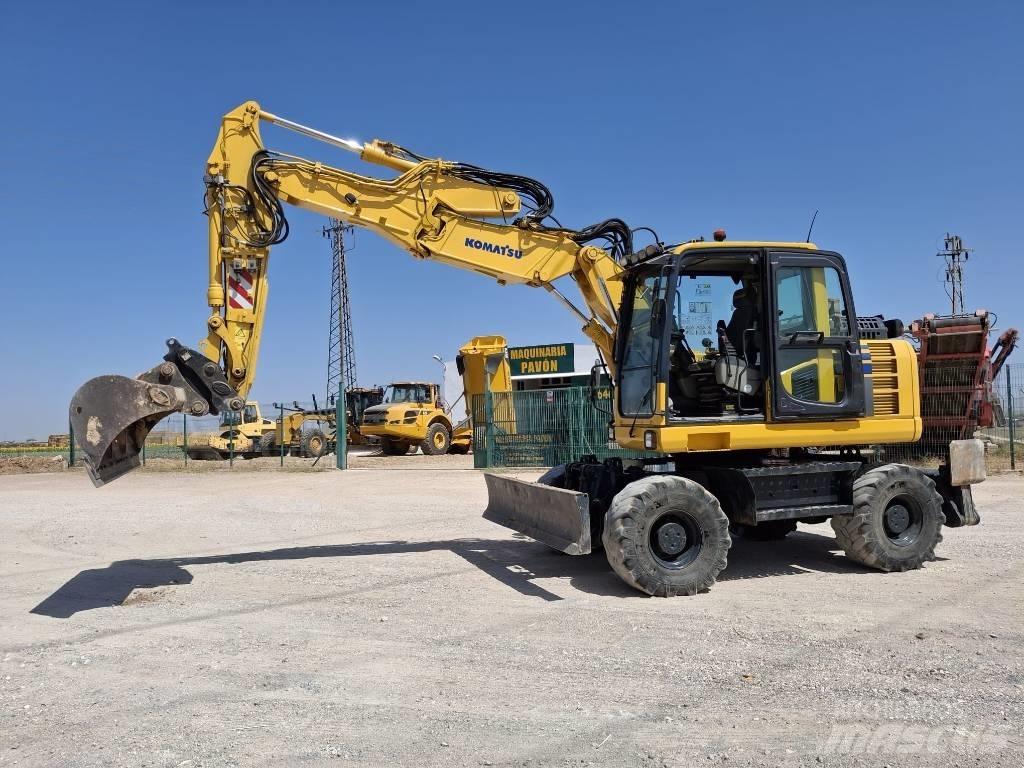 Komatsu PW 148-8 Колісні екскаватори