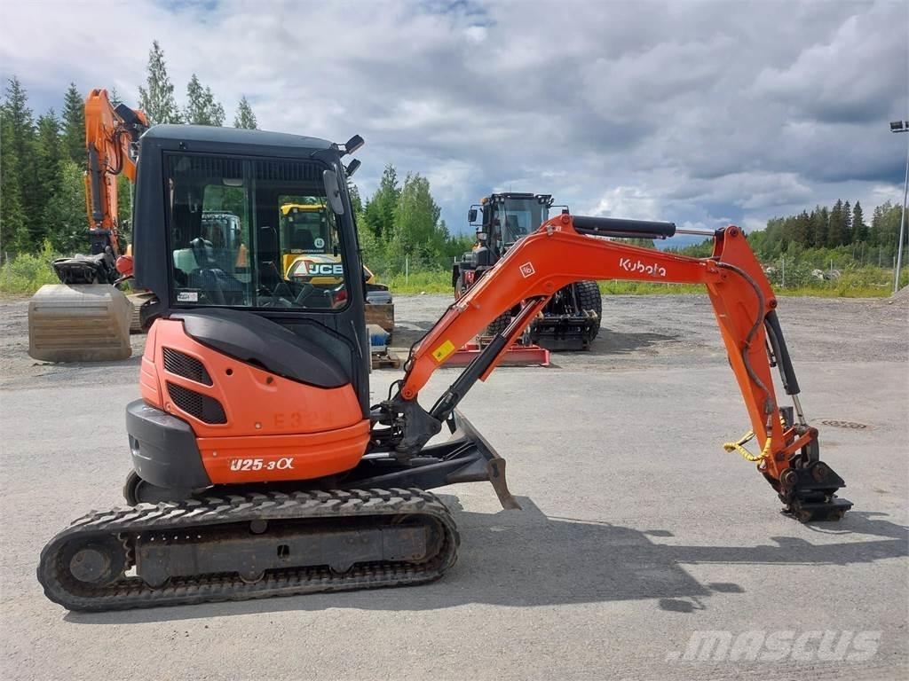 Kubota U25-3 Міні-екскаватори < 7т