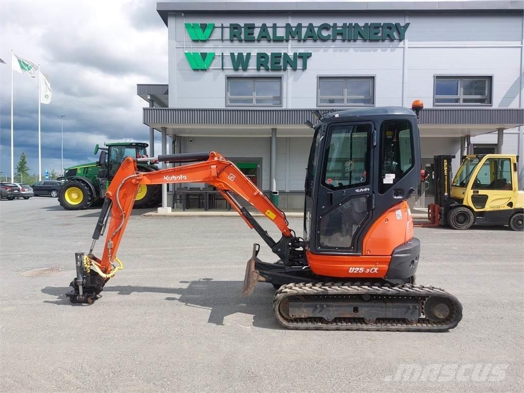 Kubota U25-3 Міні-екскаватори < 7т