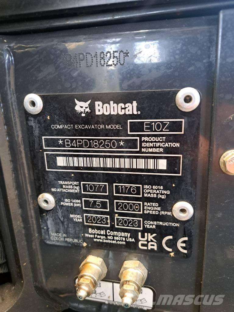 Bobcat E10Z Міні-екскаватори < 7т
