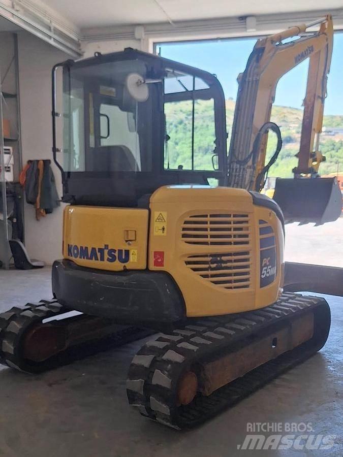 Komatsu PC55 MR-3 Міні-екскаватори < 7т