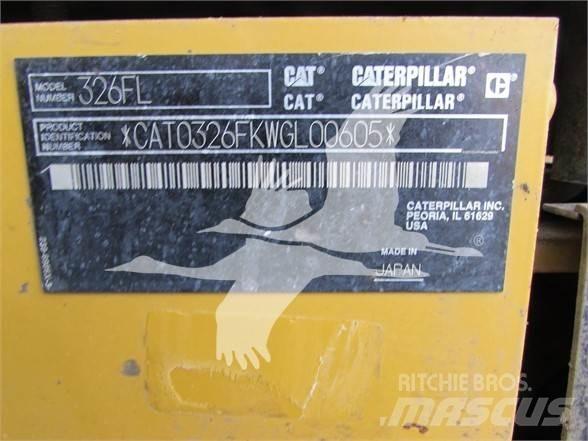 CAT 326FL Гусеничні екскаватори