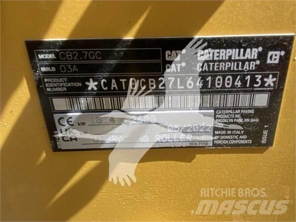 CAT CB2.7 GC Грунтові котки