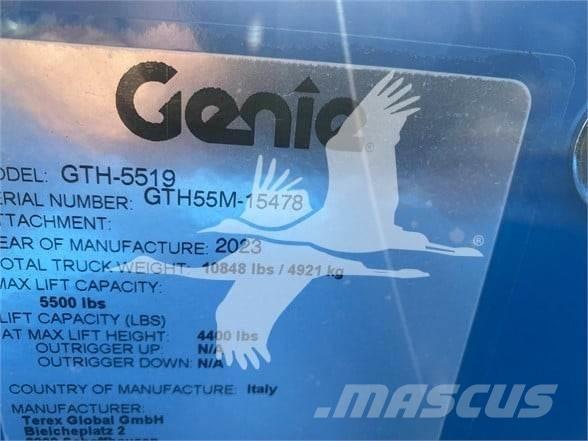 Genie GTH5519 Телескопічні навантажувачі