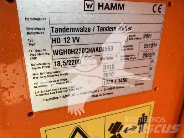 Hamm HD12VV Грунтові котки
