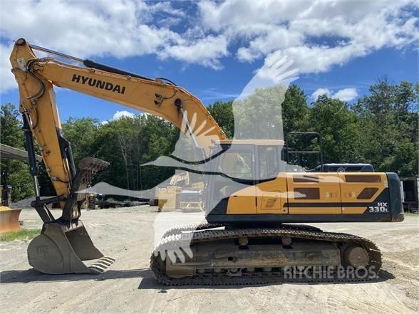 Hyundai HX330L Гусеничні екскаватори