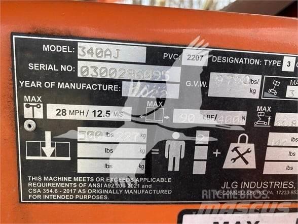 JLG 340AJ Колінчаті підйомники
