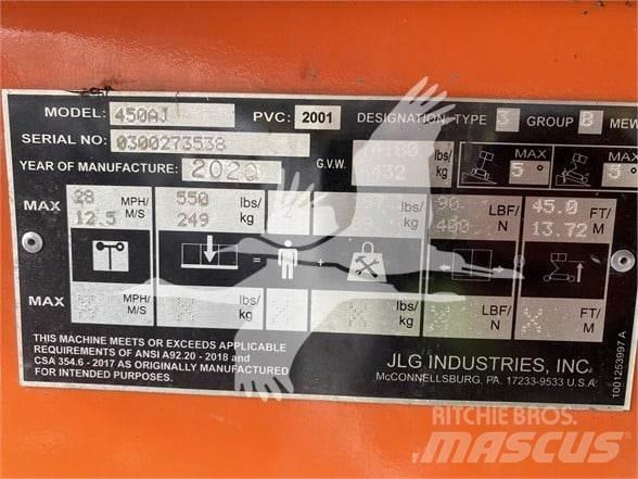 JLG 450AJ Колінчаті підйомники