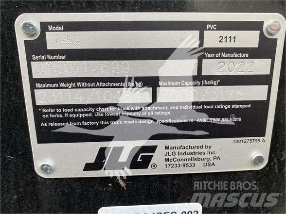 JLG 742 Телескопічні навантажувачі