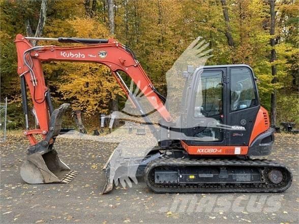 Kubota KX080-4 Гусеничні екскаватори
