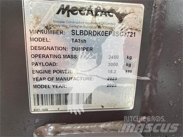 Mecalac TA3SH Міні самоскиди