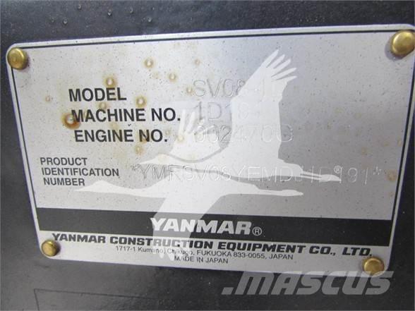 Yanmar SV08-1D Міні-екскаватори < 7т