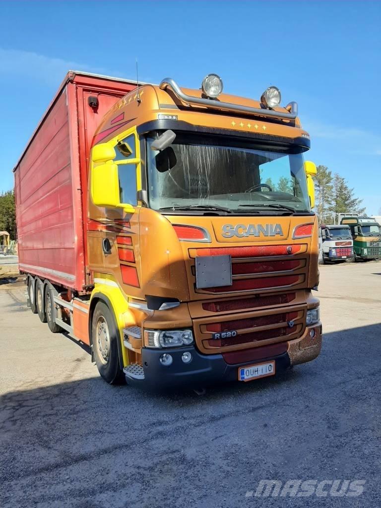 Scania R 520 Тентовані вантажівки