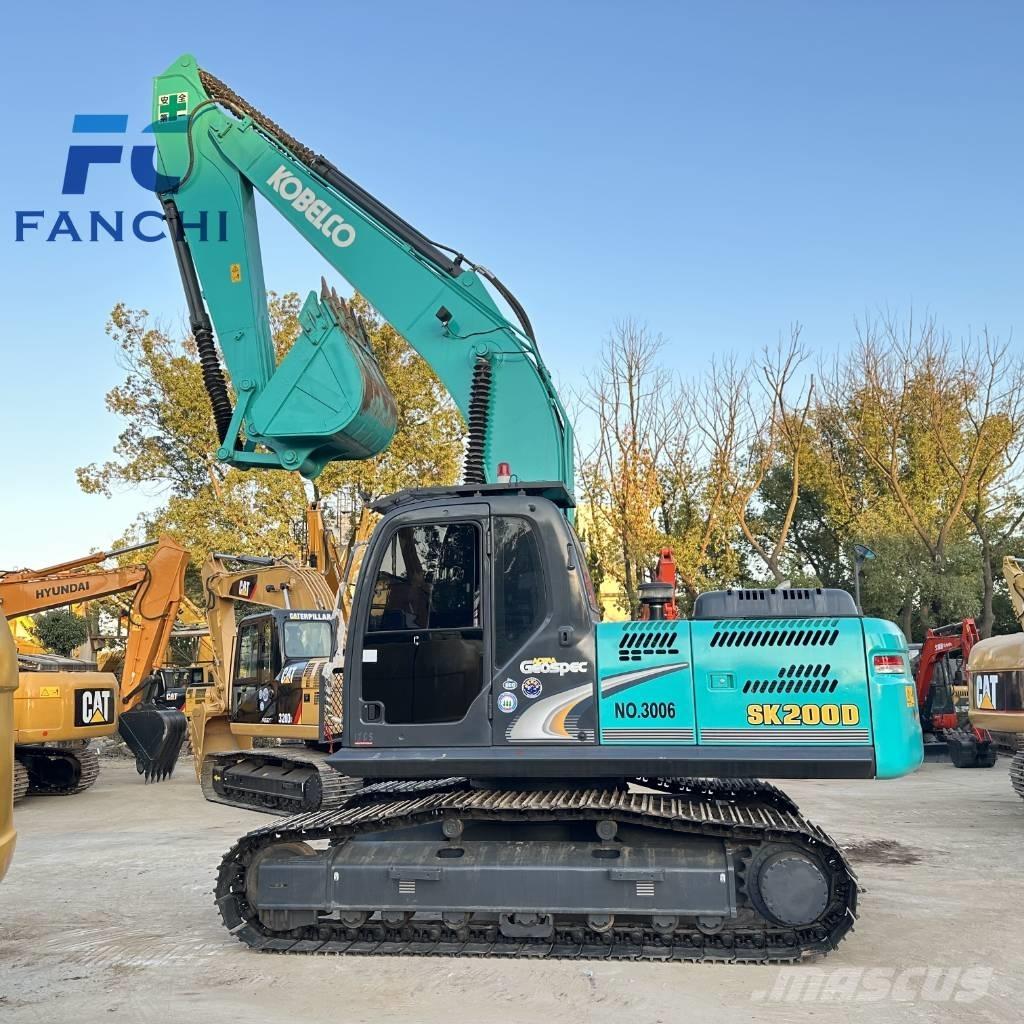 Kobelco SK 200D Гусеничні екскаватори