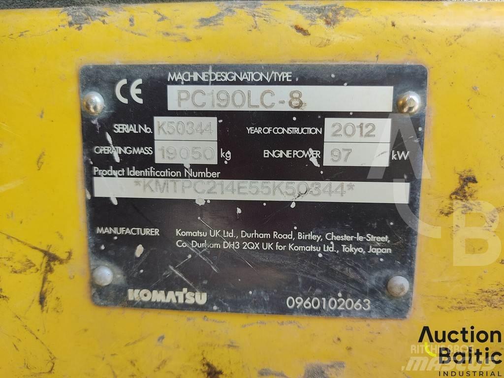 Komatsu PC190LC-8 Гусеничні екскаватори