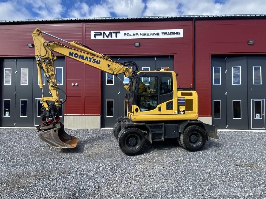 Komatsu PW 148-10 Колісні екскаватори